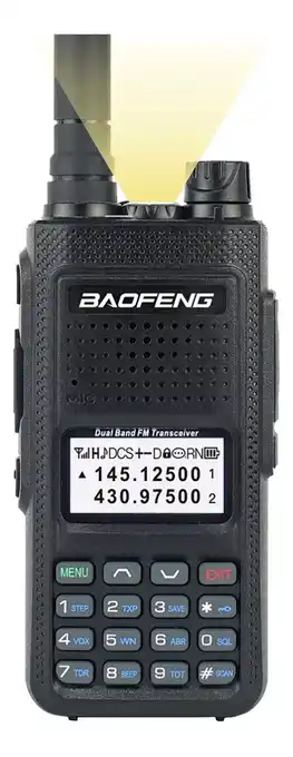 Mercado Libre Baofeng radios walkie talkie pofung tp8 999 canale 12km color negro oferta