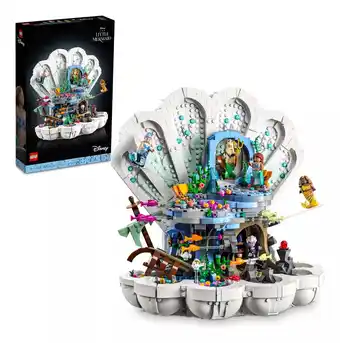 Mercado Libre Kit lego disney concha real de la sirenita 43225 1808 piezas oferta