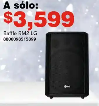 Soriana Híper LG Baffle RM2 oferta