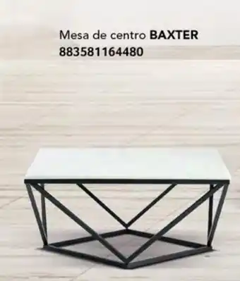 Soriana Híper Mesa de centro BAXTER oferta