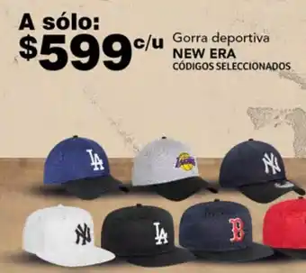 Gorra deportiva NEW ERA CÓDIGOS SELECCIONADOS