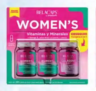 Soriana Híper BELACAPS womens - 2/60 cápsulas + colágeno oferta