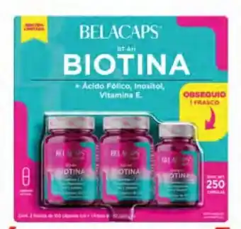 BELACAPS biotina - 2/100 cápsulas + biotina