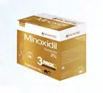 Solución Anacastel MINOXIDIL - 3 pack