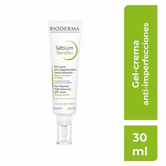 Farmacia San Pablo Bioderma sebium kerato+ gel crema anti imperfecciones para pieles con tendencia acneica oferta