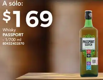 Whisky PASSPORT 1/700ml