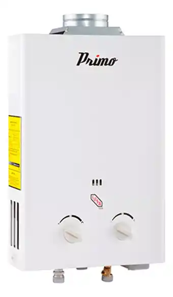 Calentador instantáneo primo 6 l para gas l.p