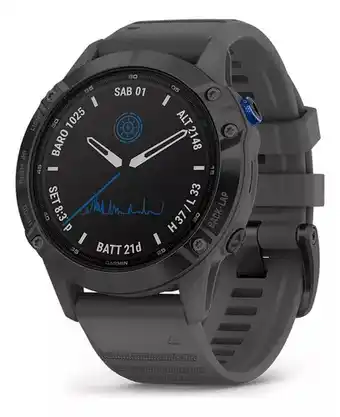 Garmin watch fenix 6 pro solar (010-02410-13) negro
