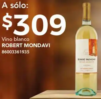 Soriana Híper Vino blanco ROBERT MONDAVI oferta