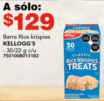 Barra Special K cosecha roja KELLOGG S oferta en Soriana H per