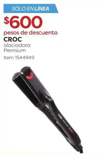 Costco CROC alaciadora Premium oferta