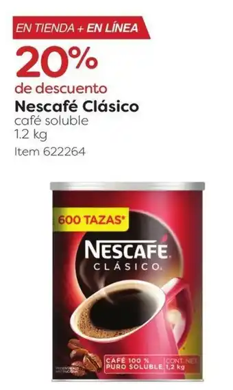 Costco Nescafé Clásico café soluble 1.2kg oferta