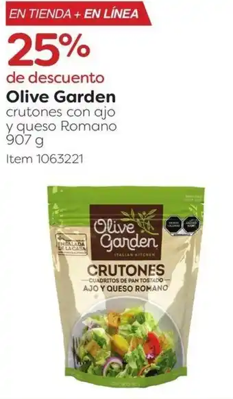 Olive Garden crutones con ajo y queso Romano 907 g