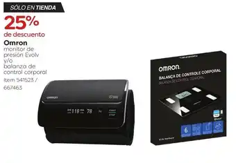 Costco Omron monitor de presión Evolv y/o balanza de control corporal oferta