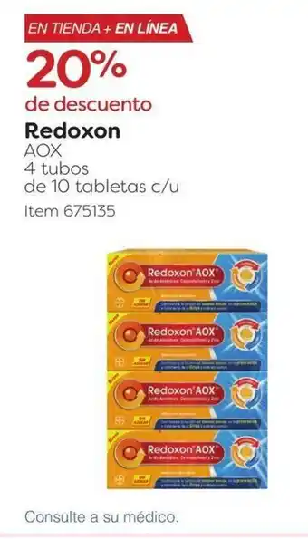 Costco Redoxon AOX 4 tubos de 10 tabletas c/u oferta