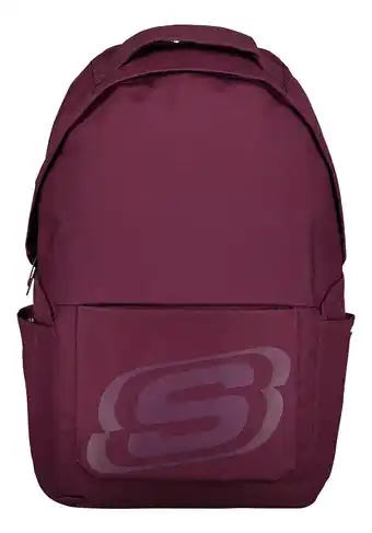 Backpack skechers unisex skch7681pur color violeta diseño de la tela liso