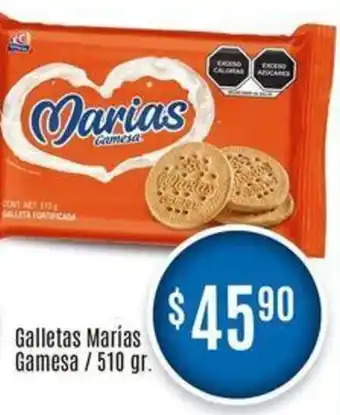 Calimax Galletas Marias Gamesa / 510 gr. oferta