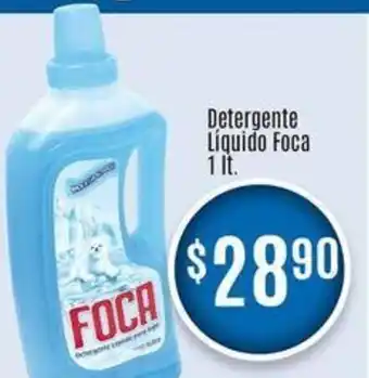 Calimax Detergente Líquido Foca 1 lt. oferta