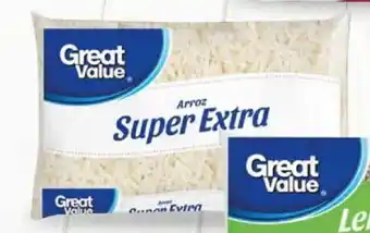 Walmart Arroz Super Extra Great Value 900 g oferta