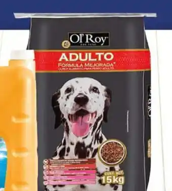 Walmart Alimento para perro adulto Ol'Roy 15 kg oferta