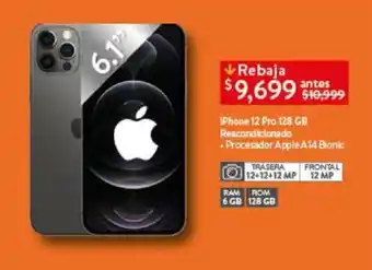 Walmart iPhone 12 Pro 128GB oferta