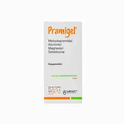 Farmacias YZA Pramigel suspensión 180ml oferta