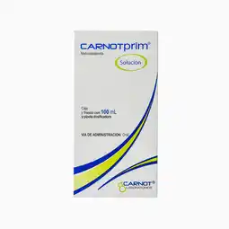 Farmacias YZA Carnotprim solución c/pipeta 100ml oferta