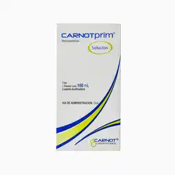 Farmacias YZA Carnotprim solución c/pipeta 100ml oferta