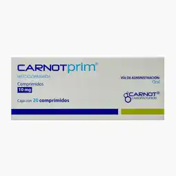 Farmacias YZA Carnotprim 10mg 20 comp oferta