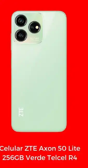 Celular ZTE Axon 50 Lite 256GB Verde Telcel R4