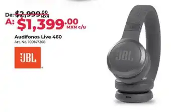 JBL Audífonos Live 460