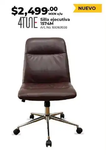 Office Depot 4TUNE Silla ejecutiva 1574M oferta