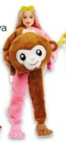 Barbie CUTIE REVEAL animales de la selva