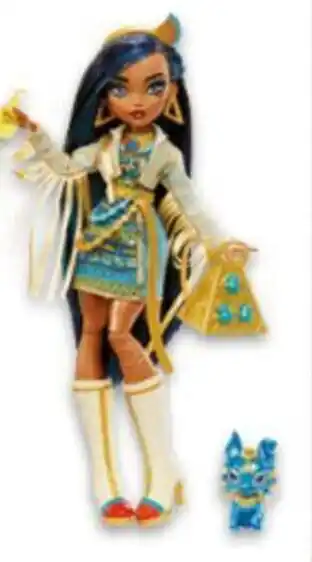 Chedraui Muñeca MONSTER HIGH Cleo moda oferta