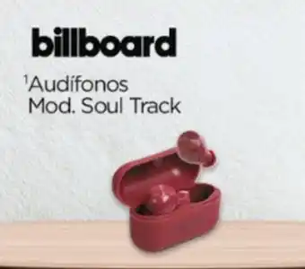 Chedraui billboard Audífonos Mod. Soul Track oferta