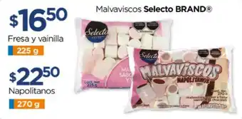 Selecto BRAND Malvaviscos Fresa y vainilla 225 g