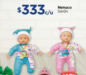 Chedraui Nenuco llorón oferta