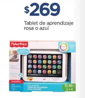 Chedraui Tablet de aprendizaje rosa o azul oferta