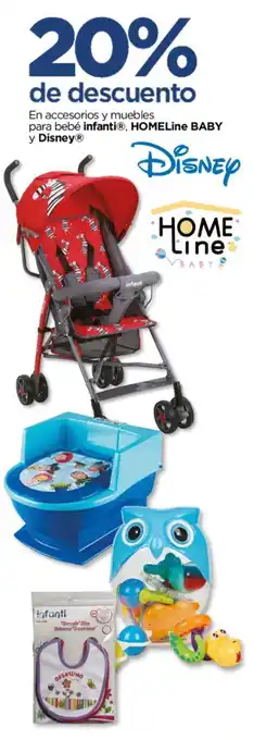 En accesorios y muebles para bebé infanti, HOMELine BABY y Disney