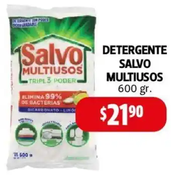 Farmacias Guadalajara DETERGENTE SALVO MULTIUSOS 600gr oferta
