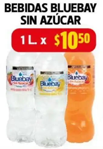 Farmacias Guadalajara BEBIDAS BLUEBAY SIN AZÚCAR 1L oferta