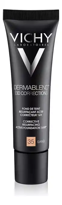 Mercado Libre Base de maquillaje vichy dermablend corrección 3d - 35 sand oferta