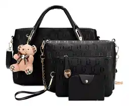 Mercado Libre Set 4 bolsos impermeables de lujo para mujer - onda shop oferta