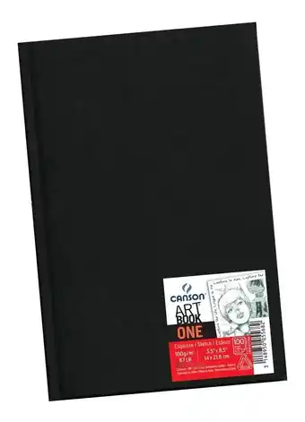 Mercado Libre Libreta canson art book one a5. color blanco oferta