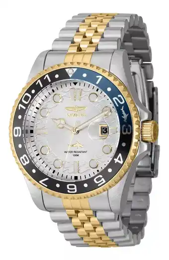 Reloj invicta 40009 oro, acero hombres