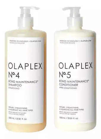 Olaplex No.4 Y No.5 1000 Ml Shampoo Y Acondicionador