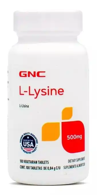 Gnc l-lisina 500 mg
