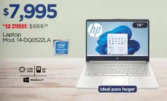 Chedraui hp Laptop Mod. 14-DQ0522LA oferta