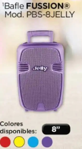 Chedraui Bafle FUSSION Mod. PBS-8JELLY oferta