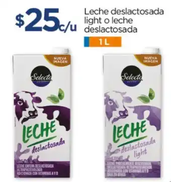 Chedraui Selecto BRAND Leche deslactosada light o leche deslactosada 1L oferta